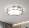 Кришталева стельова LED-люстра 50 см (MT006/500CH (S))