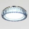 Кришталева стельова LED-люстра 50 см (MT006/500CH (S))