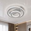 Кришталева світлодіодна LED-люстра 60W до 15 м² з пультом (7708-2D Hr)