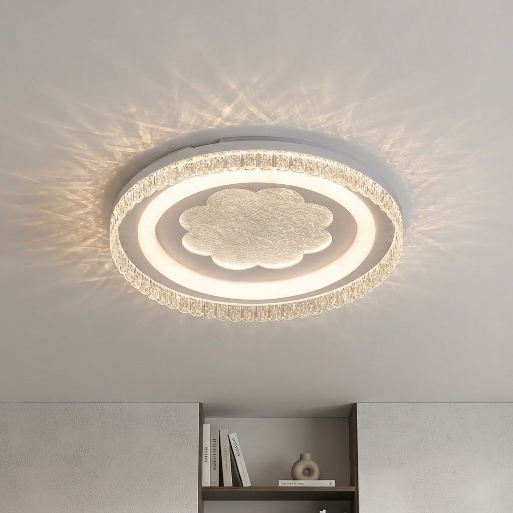 Кругла світлодіодна LED-люстра 80W  до 18 м² Білий (7875156C WH)