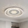 Кругла світлодіодна LED-люстра 80W  до 18 м² Білий (7875157A WH)