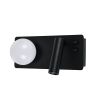 Сучасне LED-бра для читання з вимикачем на корпусі 774W2501A LF BK