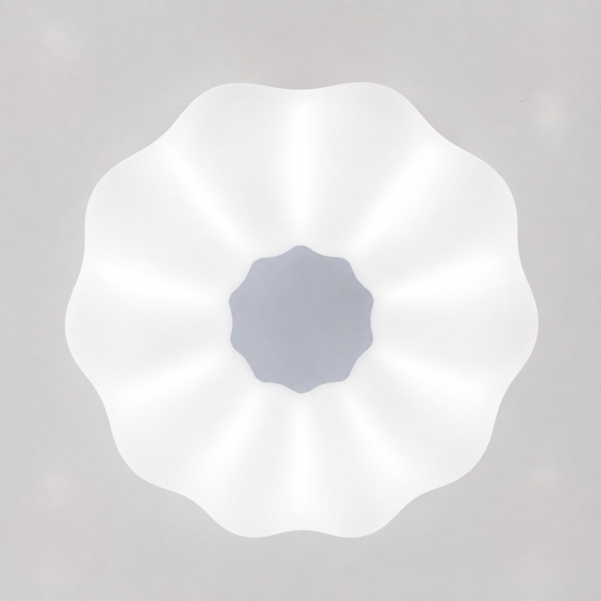 Led люстра до 18 м² у формі хмаринки 55 см (A706-550 WH)
