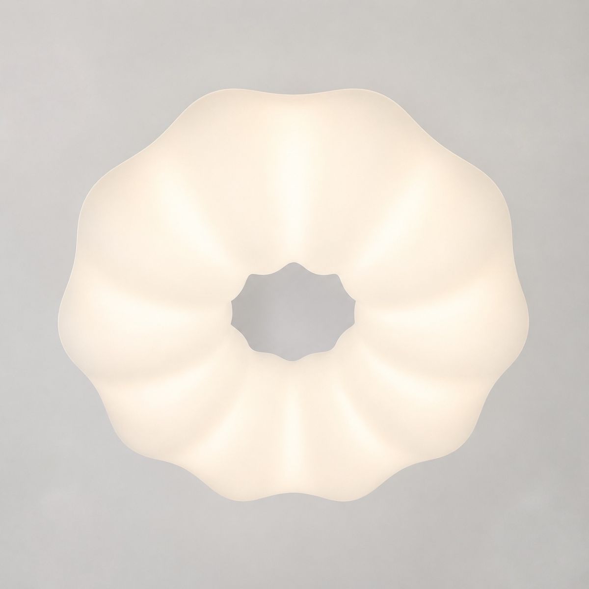 Led люстра до 18 м² у формі хмаринки 55 см (A706-550 WH)