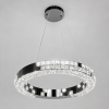 LED-люстра кільце 60 см чорний онікс (7712/600-BK)