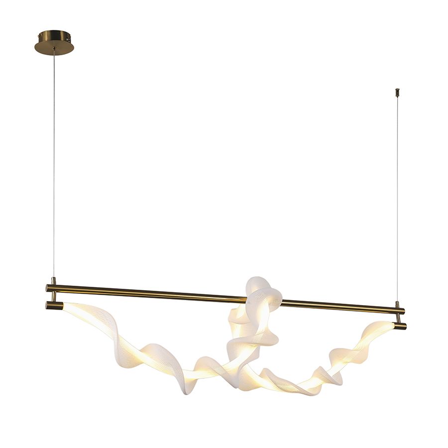 Люстра довжина 120 см LED колір Бронза Sinfonia di Luce (7813168 (1200) AB)