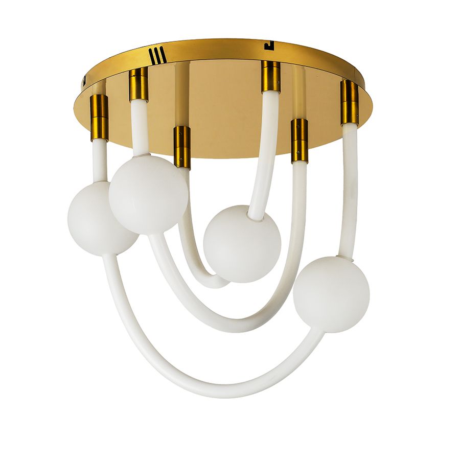 Сучасна Led люстра у золоті (790L1060 (400))