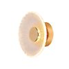 Сучасне настінне Led бра 7Wt золоте сонце (Crystal Disc Gold 803W6103-1led FGD)
