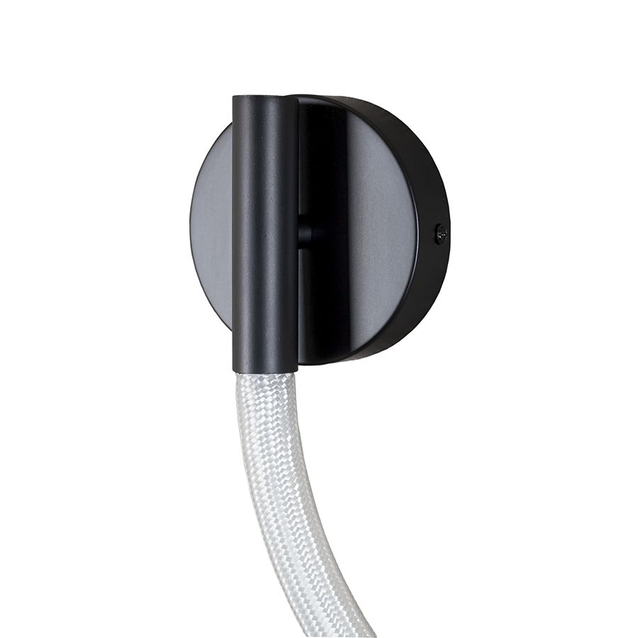 Сучасне LED-бра Хвиля 781W3041 (2000) BK (27W, Чорне)