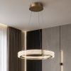 Сучасна LED-люстра-кільце (Рожеве золото матове, 40 см) MB240118/40RGD