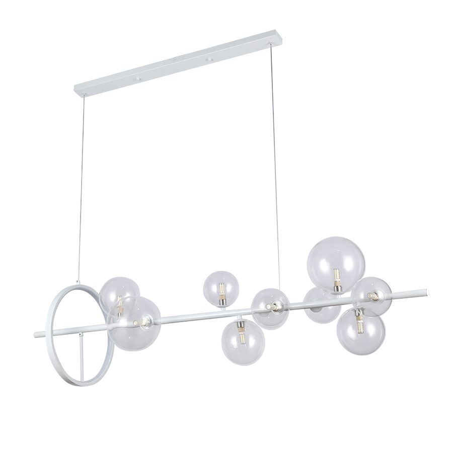 Люстра 918LP267-10 WH+CL
