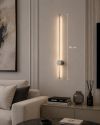 Настінний LED-світильник бра 60 см срібного кольору (786W8002 (600) SL)