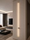 Настінний LED-світильник бра Срібло, 120 см 786W8002(1200) SL