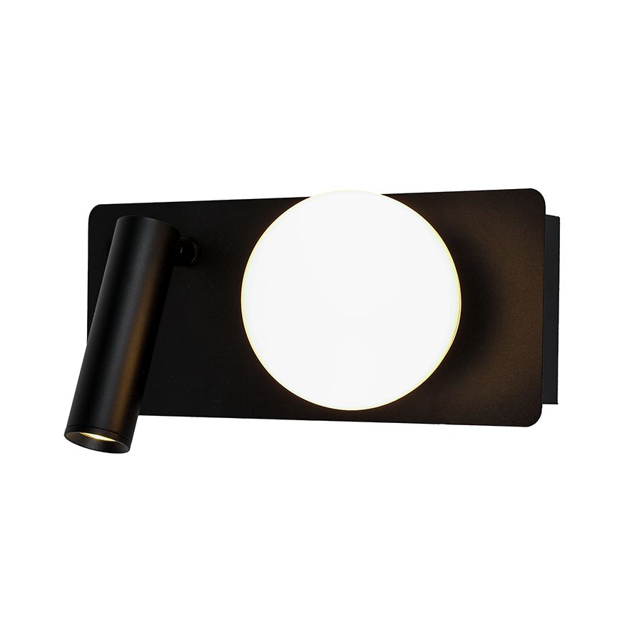 Сучасне LED-бра для читання з вимикачем на корпусі 774W2501A RT BK