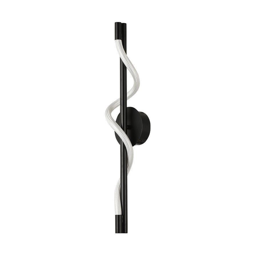 Бра світлодіодне LED на 20W, колір Чорний 60 см Anello Infinito (786AM6036 (600) BK)