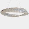 Золота Led люстра 76W з пультом керування та регулюванням яскравості Golden Halo Smart (P625/600GD)