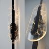 Сучасне настінне Led бра 25W чорного кольору 60см PERLYNA