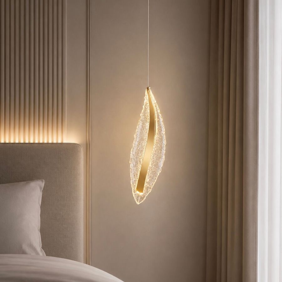 Підвісний LED-світильник 9W, золото (7898597-1 GD)