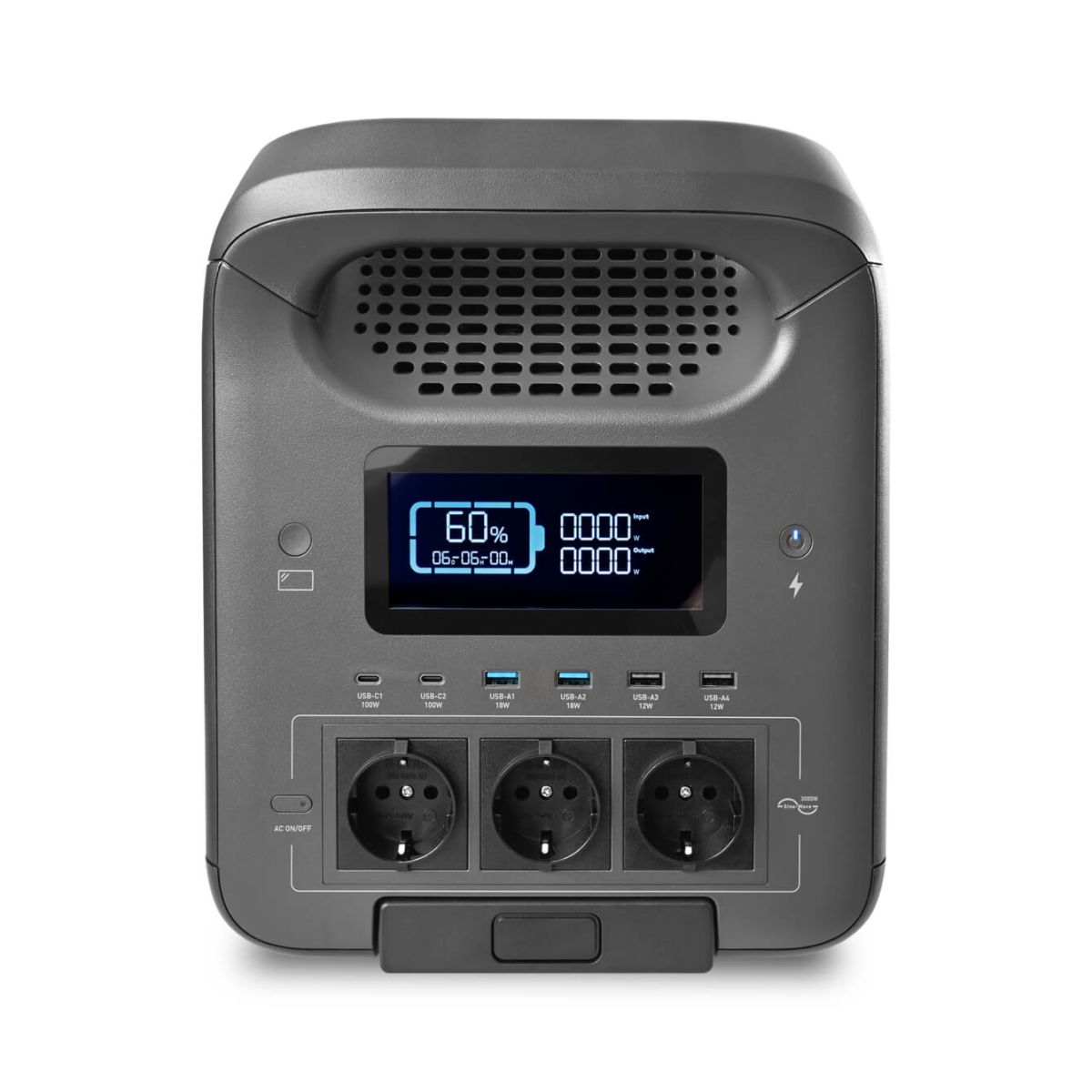 Портативна зарядна станція 3000W 2560Wh VIDEX OASIS (VPS-SG1-3KW)
