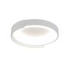 Світлодіодна Led люстра до 18м² з пультом біла 48 см Snow Ring 