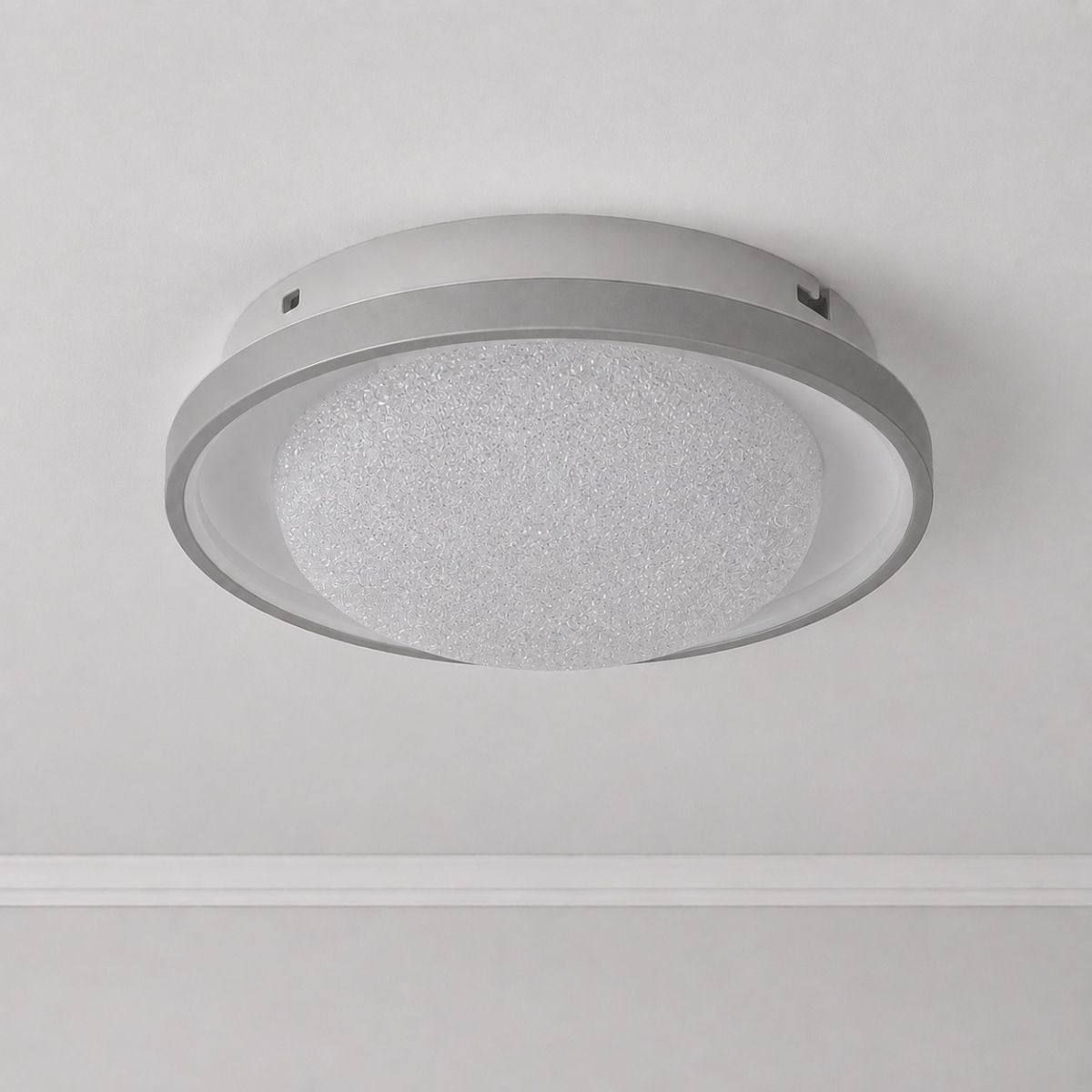 Стельова LED-люстра до 15м²з декоративною серцевиною 30 см (5130-300 80W)