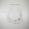 Сучасна стельова LED-люстра Simple Forms 50 см 120W з пультом (A3017-500 WH, Білий)