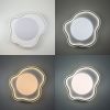 Сучасна стельова LED-люстра Simple Forms 50 см 120W з пультом (A3017-500 WH, Білий)
