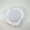 Сучасна стельова LED-люстра Simple Forms 50 см 120W з пультом (A3017-500 WH, Білий)