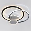 Стельова LED-люстра до 20м² з пультом 120 Вт ( Білий/Чорний/Хром) P5-YH467