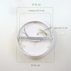 Стельова LED-люстра до 15м²з декоративною серцевиною 30 см (5130-300 80W)
