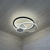 Стельова LED-люстра до 20м² з пультом 120 Вт ( Білий/Чорний/Хром) P5-YH467