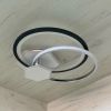 Стельова LED-люстра до 20м² з пультом 120 Вт ( Білий/Чорний/Хром) P5-YH467