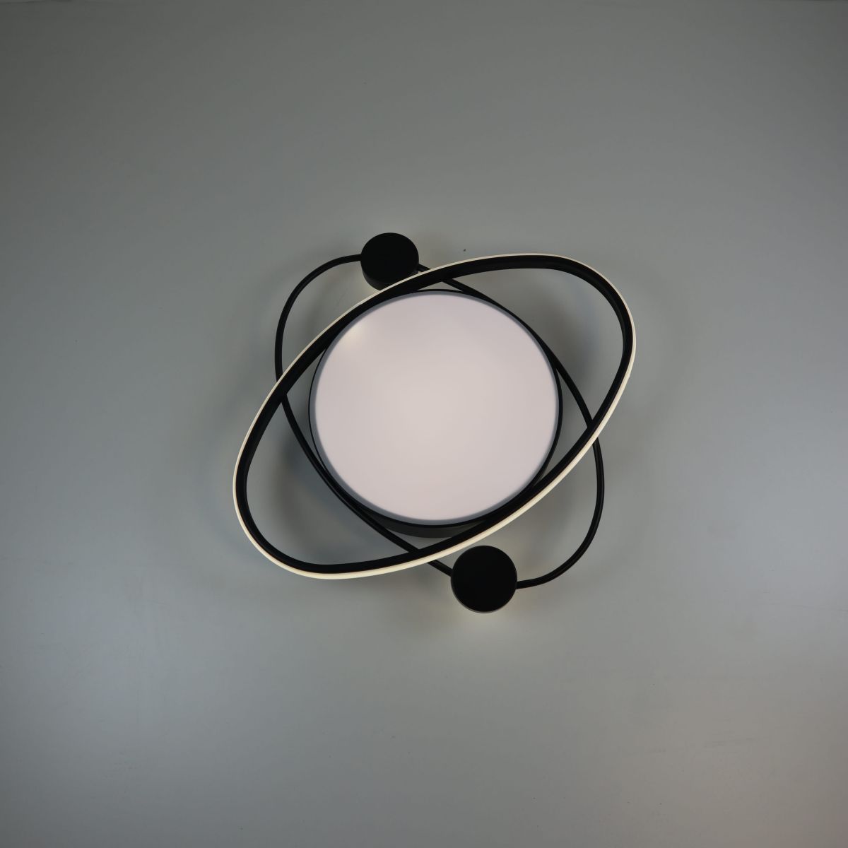Світлодіодна стельова Led люстра до 18м² "Simple Forms" (A12-500 BK)