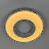 Світлодіодна Led люстра до 25м² у сірому корпусі 120 Wt Corruga  (9017-500 WH)