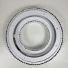 Світлодіодна Led люстра до 25м² у сірому корпусі 120 Wt Corruga  (9017-500 WH)