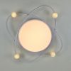 Світлодіодна стельова Led люстра до 20м² люстра Орбіта біла Simple Forms (A12-2-500 WH, 100W)
