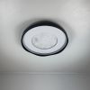 Світлодіодна Led люстра 100 Wt кругла до 20м² Marble (A3092-500 BK+WH)
