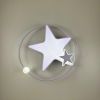 Світлодіодна стельова Led люстра до 18м² з ефектом зірок Cosmo (A27-500 WT, 100W)