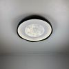 Світлодіодна Led люстра 100 Wt кругла до 20м² Marble (A3092-500 BK+WH)