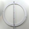 Світлодіодна Led люстра до 25м² у чорному  корпусі 120 Wt Corruga  (9017-500 BK)