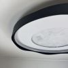 Світлодіодна Led люстра 100 Wt кругла до 20м² Marble (A3092-500 BK+WH)