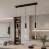 Сучасний LED підвіс на 3 елементи у чорному кольорі 2350/3BK