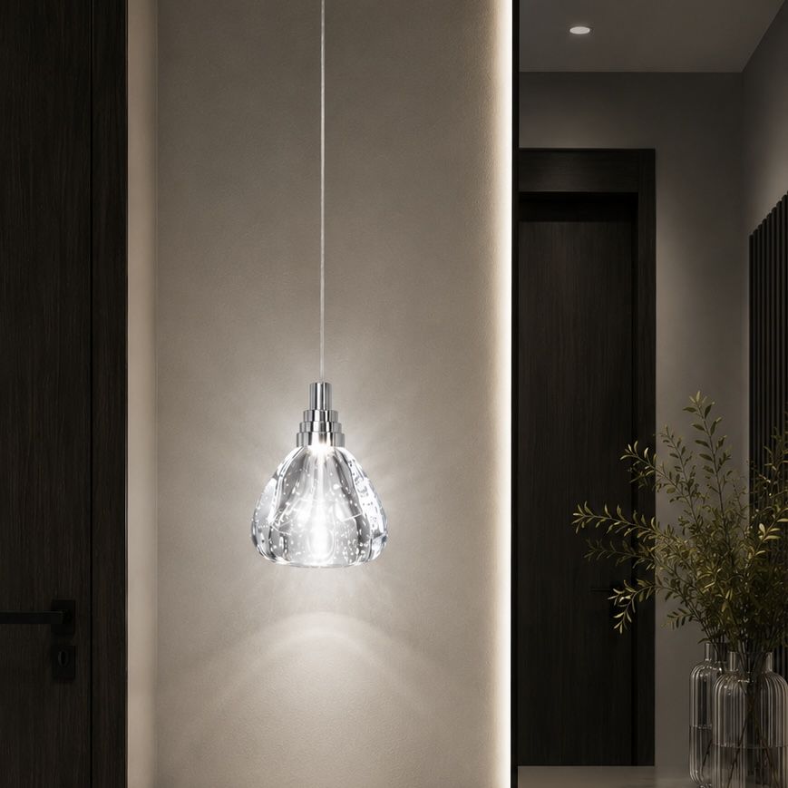 Сучасний LED-підвіс Срібна квітка 4 Вт (J2580-1L HR)