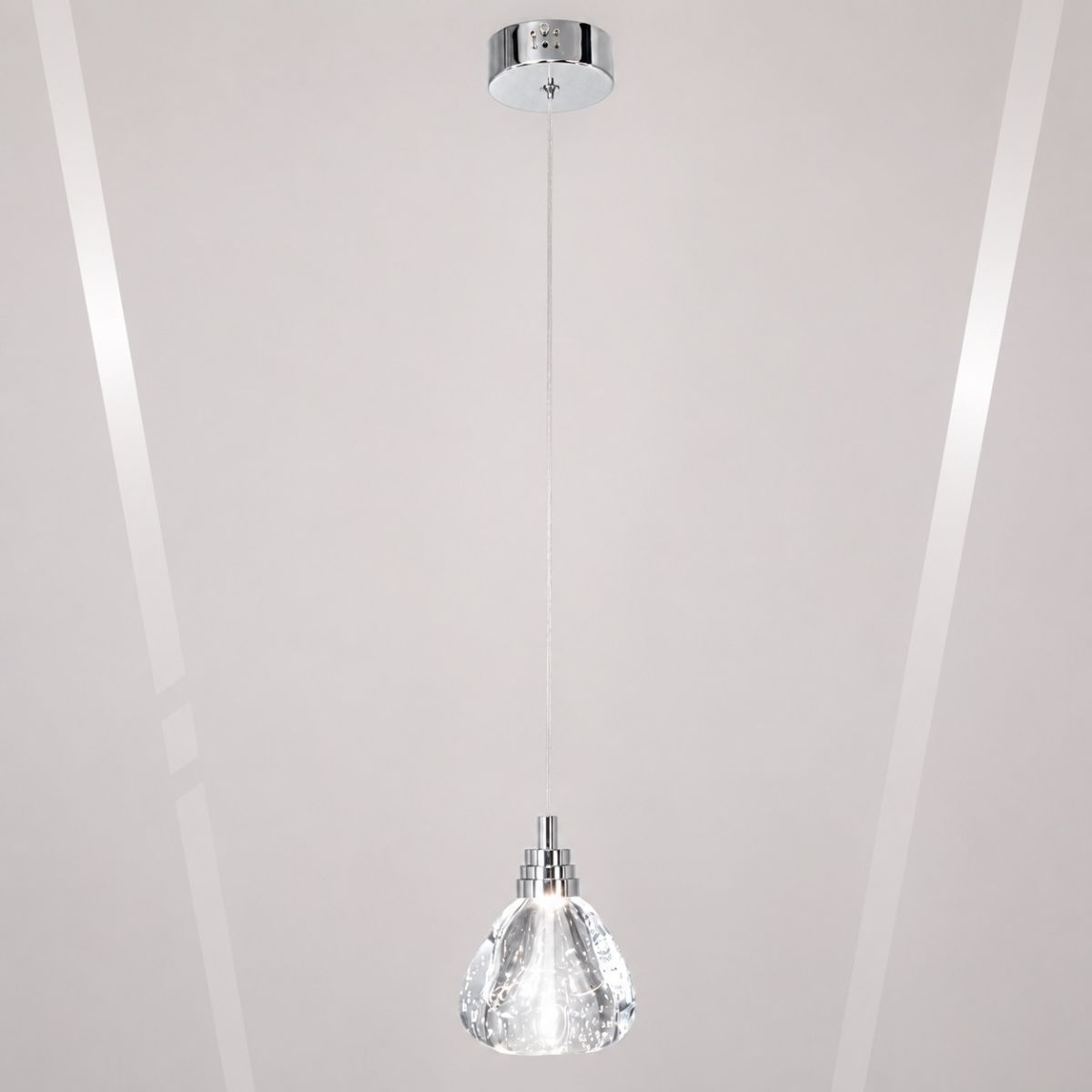 Сучасний LED-підвіс Срібна квітка 4 Вт (J2580-1L HR)