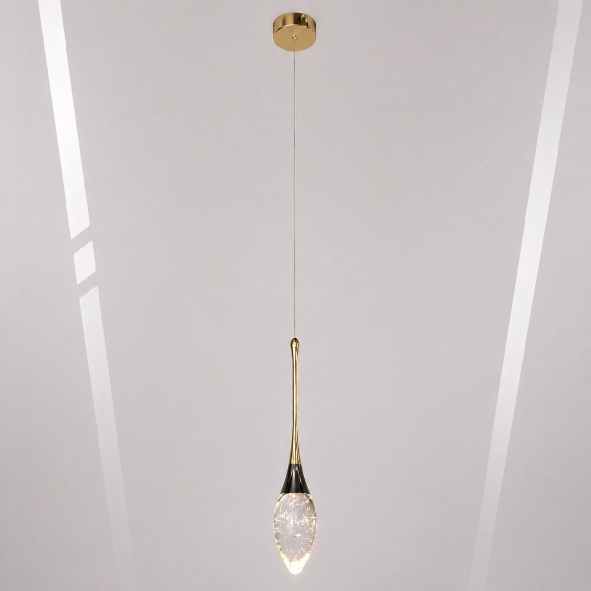 Сучасний LED-підвіс Золота крапля 4 Вт (J2536-1G)