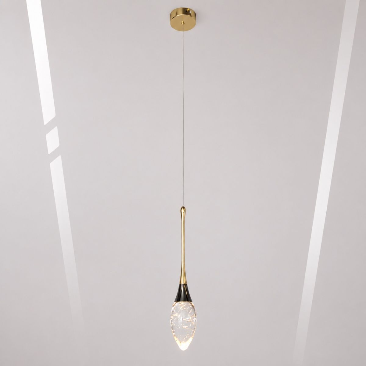 Сучасний LED-підвіс Золота крапля 4 Вт (J2536-1G)