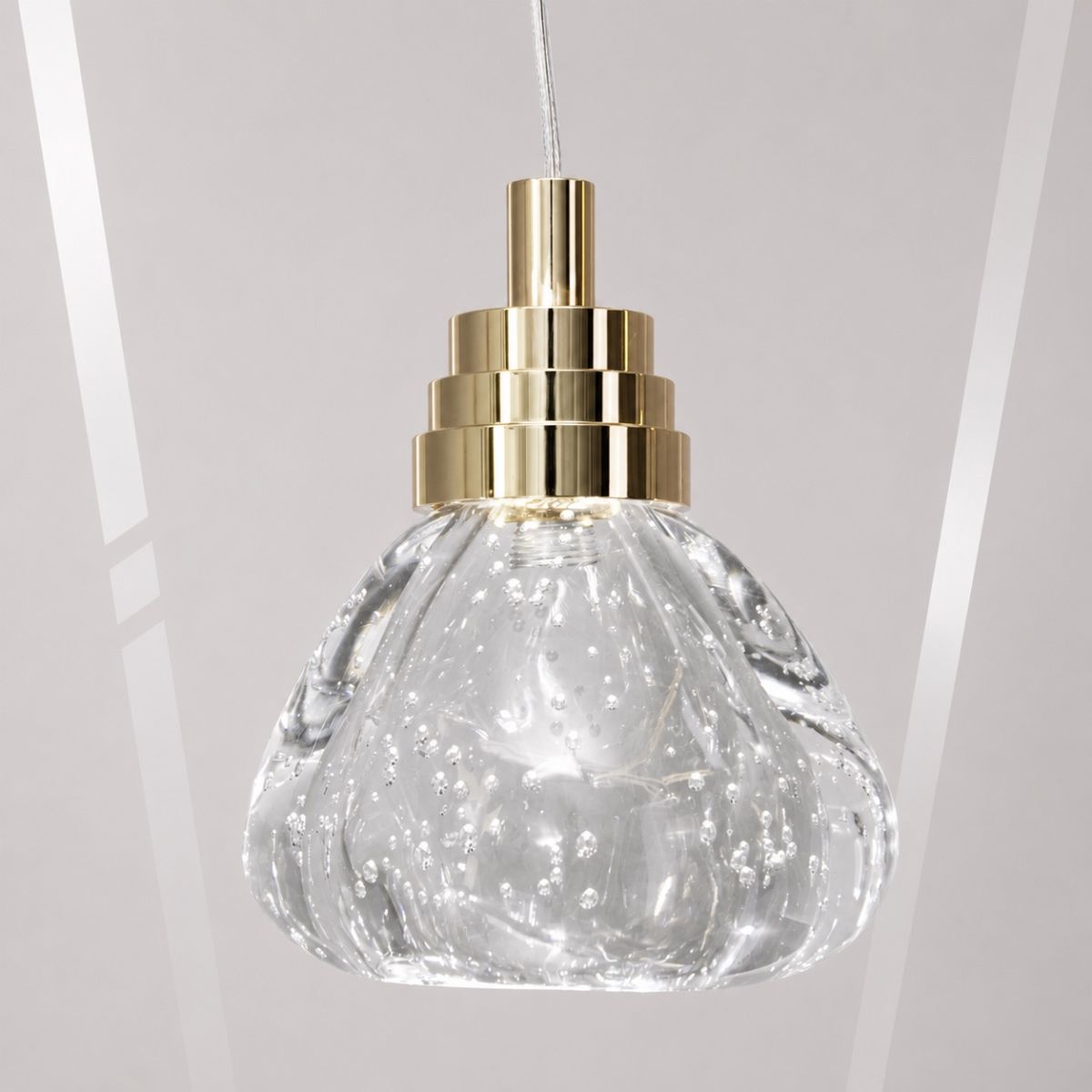 Сучасний LED-підвіс Золота квітка 4 Вт (J2580-1S G)