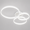 Світлодіодна LED люстра до 20м² з пультом та димером 105W Aura Intellettuale (8174/345WH LED 3color)