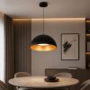 Світлодіодна LED люстра-підвіс 42W 781PL3956 (400) BK+GD (Black & Gold)