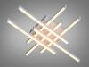 Стельова LED люстра  до 18 м²  біла 70 Вт 6 модулів мінімалістичний дизайн (SX810/6WH)